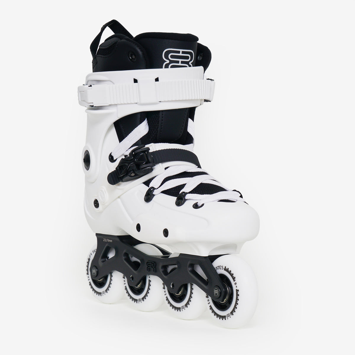 FR J Kids Adjustable Club Inline Skates - V2 - White