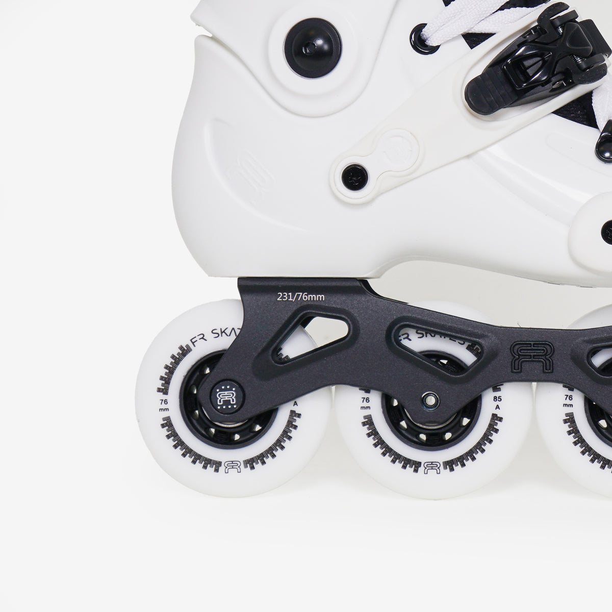 FR J Kids Adjustable Club Inline Skates - V2 - White