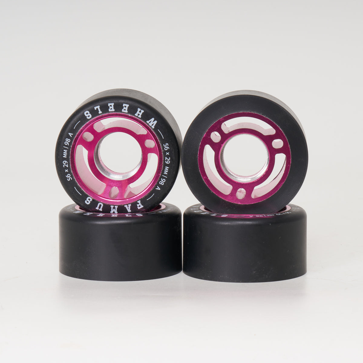 Famus Metal Core 56mm/98a Wheels - Pink