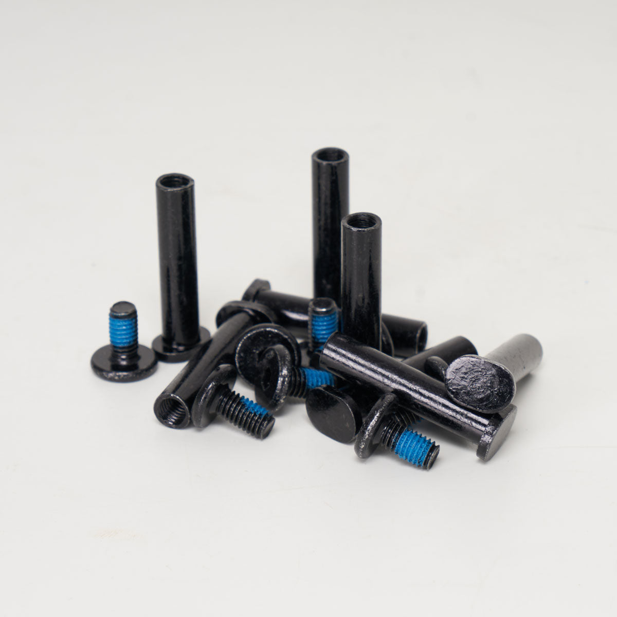 Fifty- 50 Axles for Prime and Balance 2 Frames - Replacement Bolts - Black