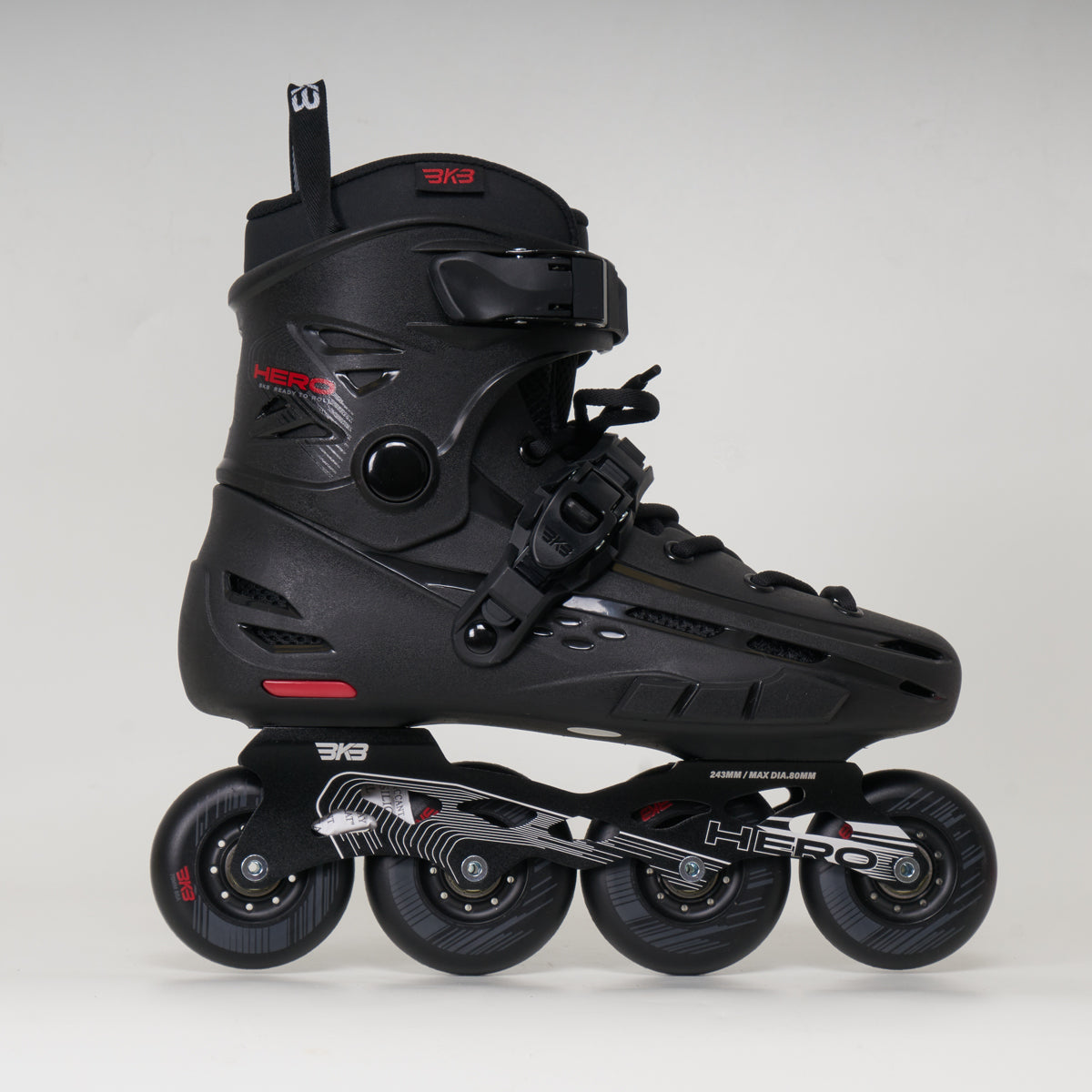 BKB Hero Inline Skates - Black - Loco Skates