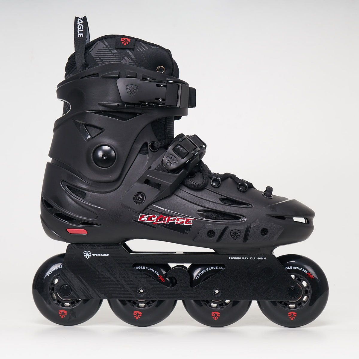 Flying Eagle F5S+ Inline Skates - Unisex - Black