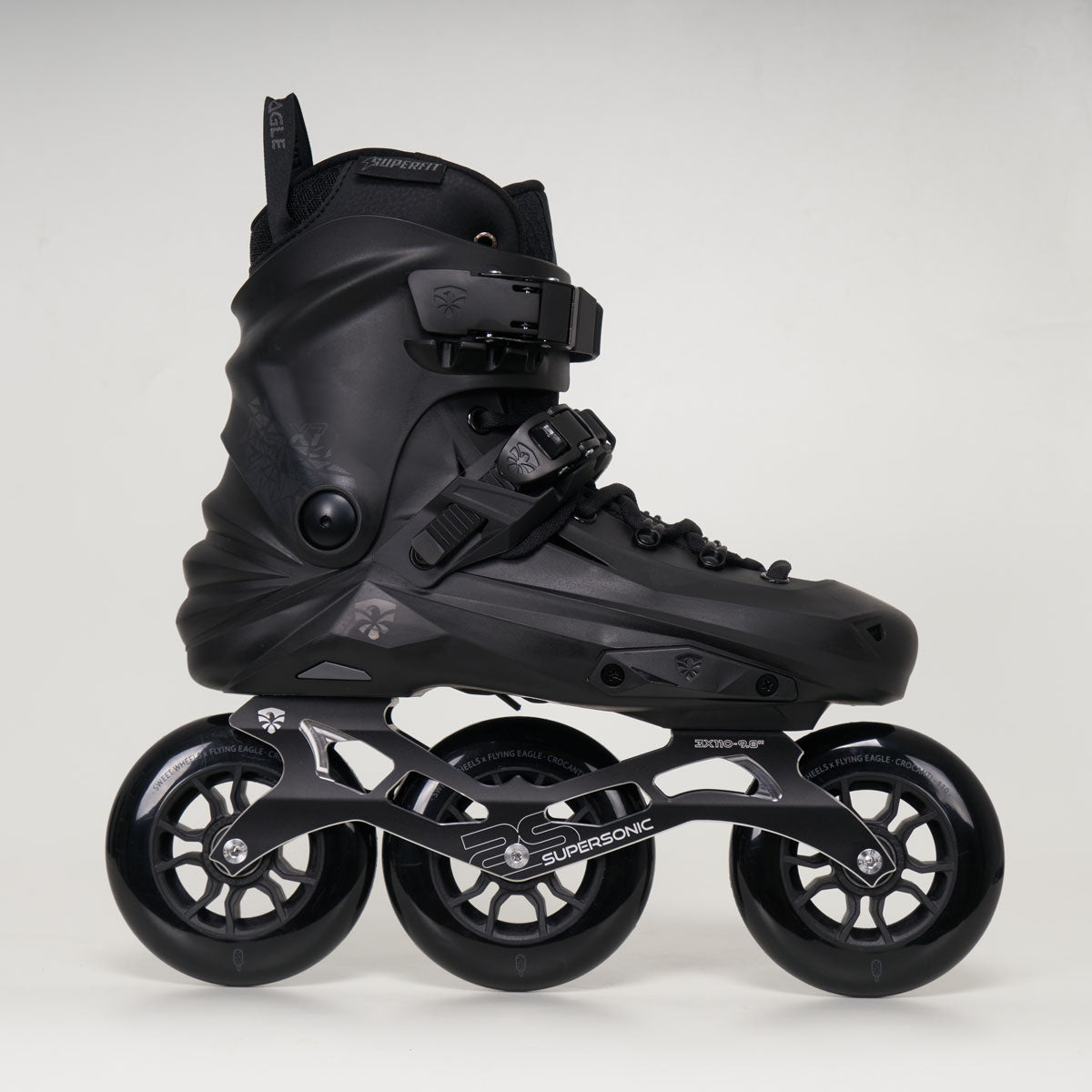 Flying Eagle Reaver 110mm Inline Skates - Unisex - Black