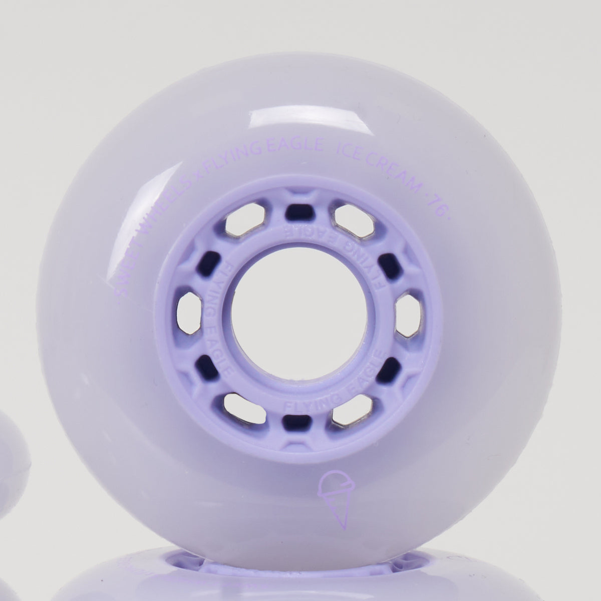 Flying Eagle Ice Cream 76mm Wheels - Purple