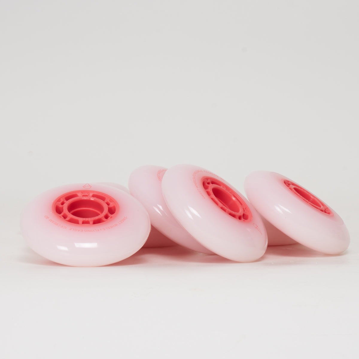 Flying Eagle Ice Cream 80mm Wheels - Red