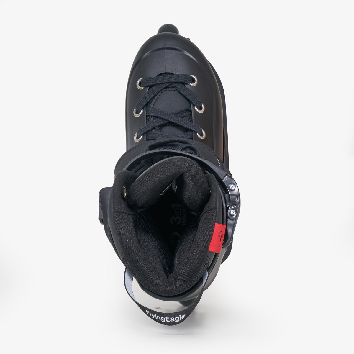 Flying Eagle Vireo - Kids Adjustable Aggressive Inline Skates - Black
