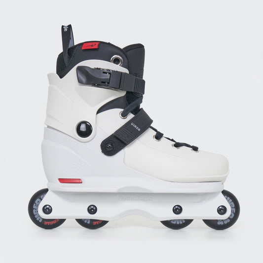 Flying Eagle Vireo - Kids Adjustable Aggressive Inline Skates - Off White