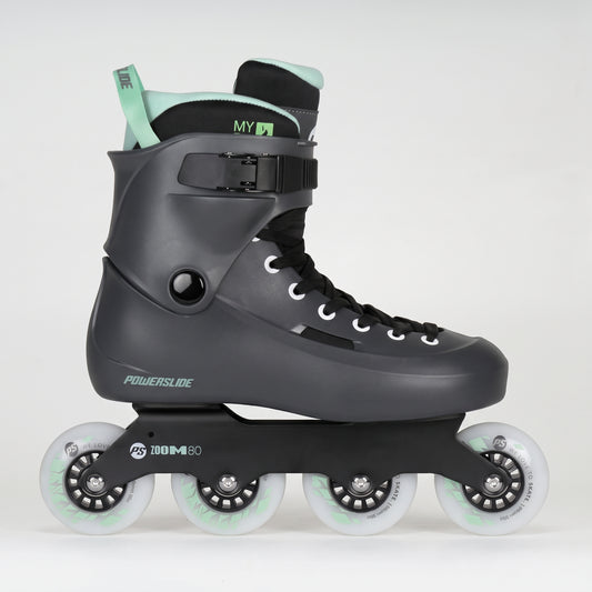 Powerslide Zoom 80 Inline Skates - Unisex - Antracite
