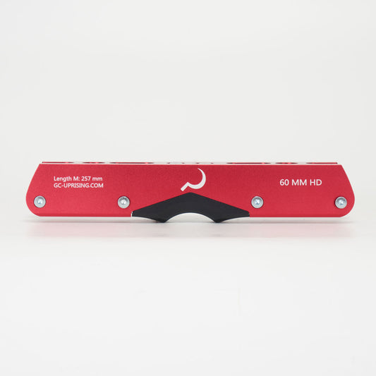 Ground Control 60mm HD Frame with Plastic & Aluminium H Block - Red