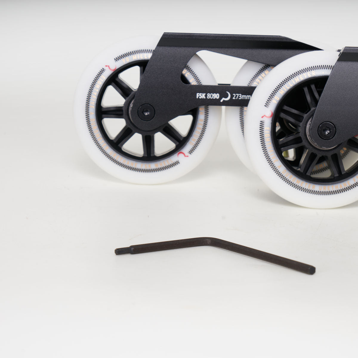 Ground Control FSK 80/90 - Complete Wheel/Frame Set (Black)