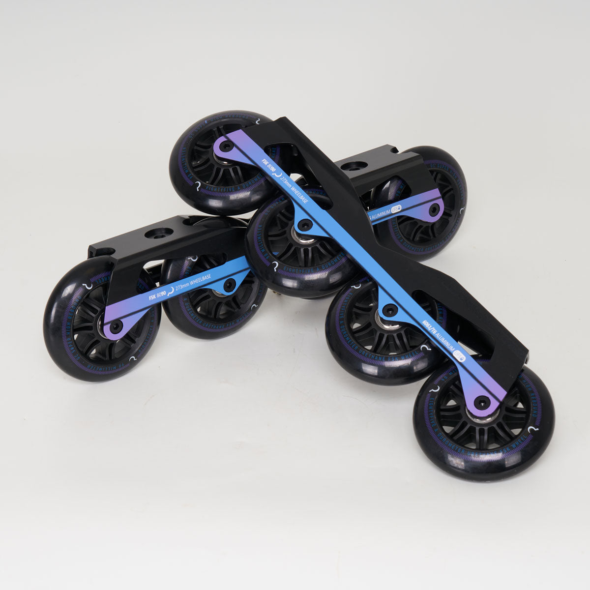 Ground Control FSK 80/90 - Complete Wheel/Frame Set (Oil Slick)