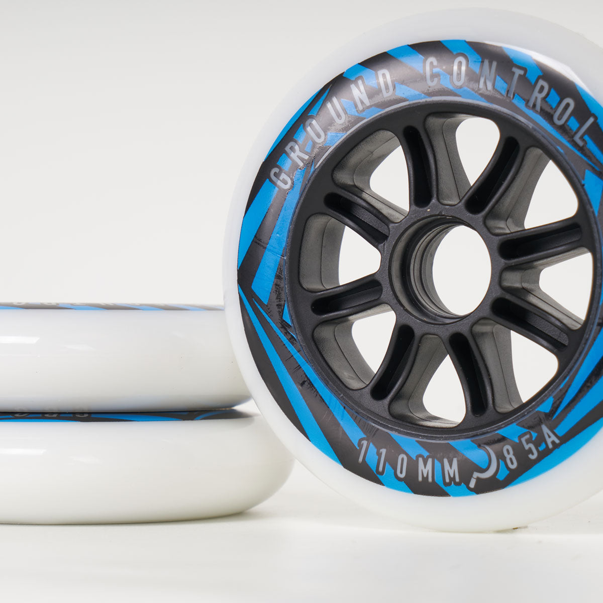 Ground Control Psych FSK 110mm Blue Wheels  - 3 Pack