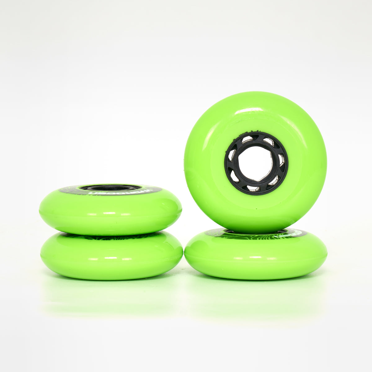Rollerblade Hydrogen Spectre Wheels 80mm - Green Apple