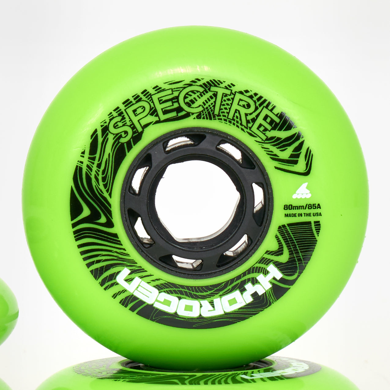 Rollerblade Hydrogen Spectre Wheels 80mm - Green Apple