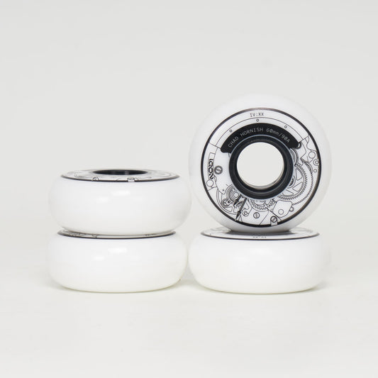 Iqon Chad Hornish Pro 60mm/90a Wheels - White