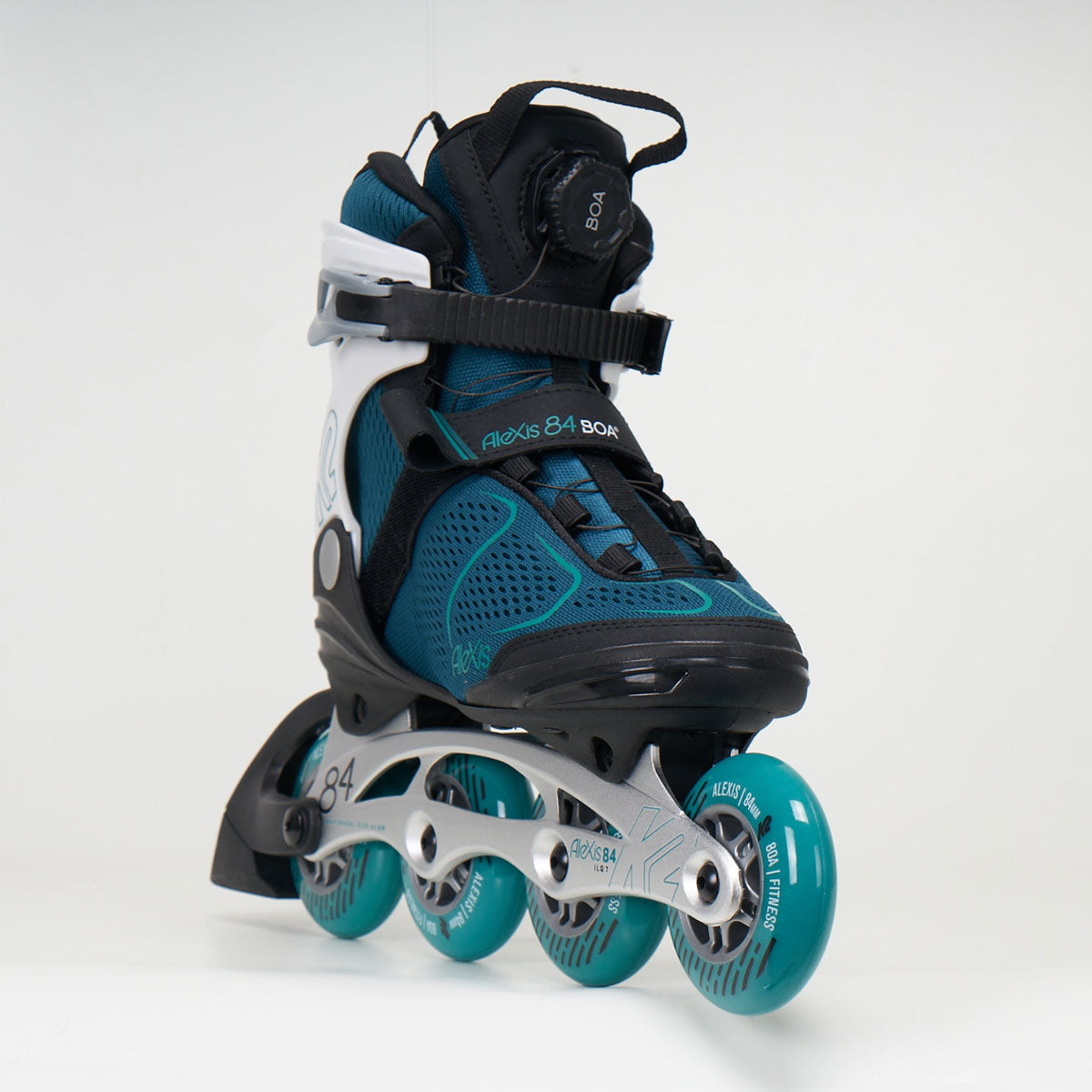 K2 Alexis 84 Boa Woman's Inline Skates - Teal / White