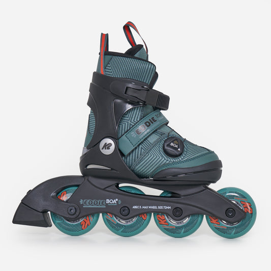 K2 Eddie BOA - Kids Adjustable Inline Skates