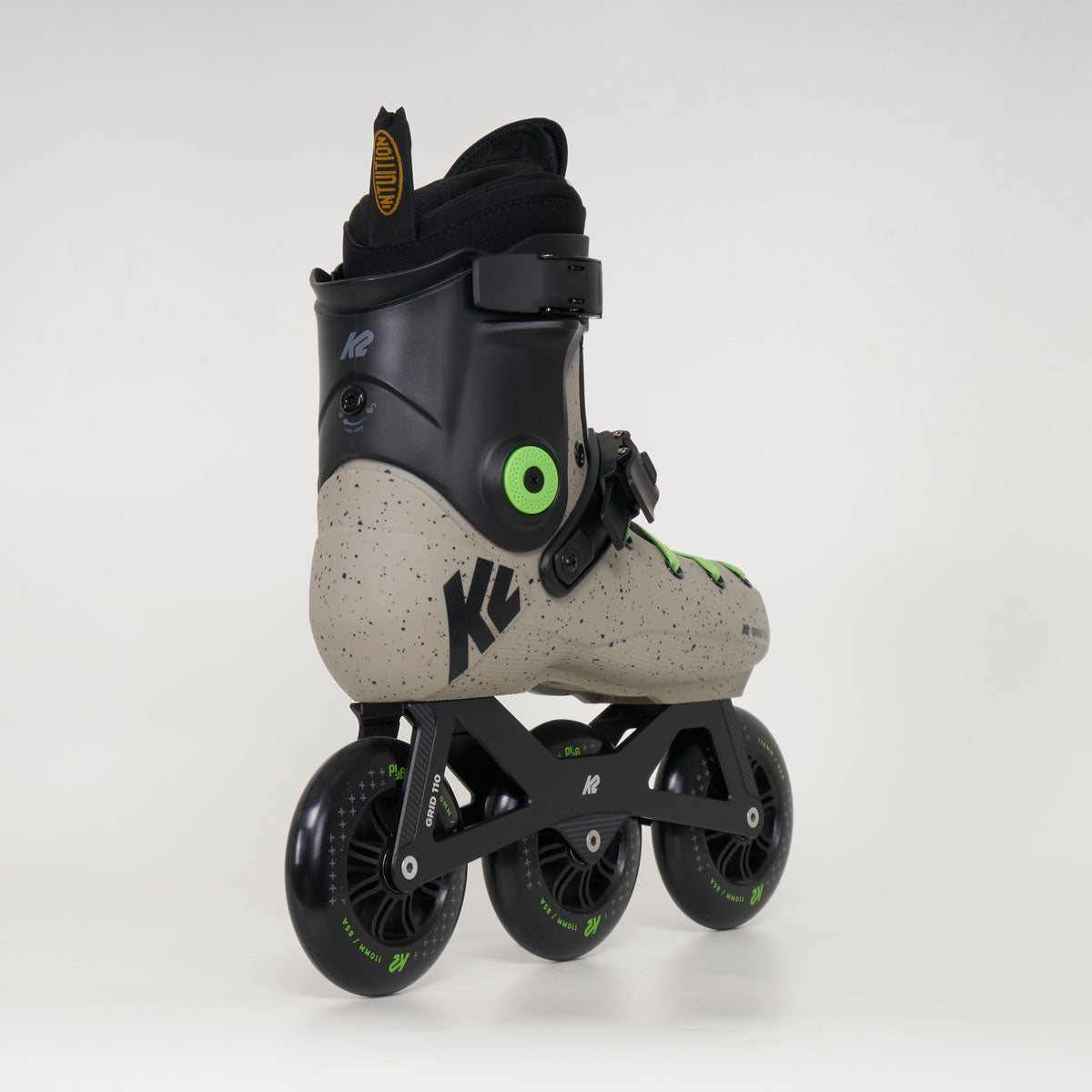 K2 Grid 110 Premium 3-Wheel Inline Skates - Unisex - With Intuition Liners