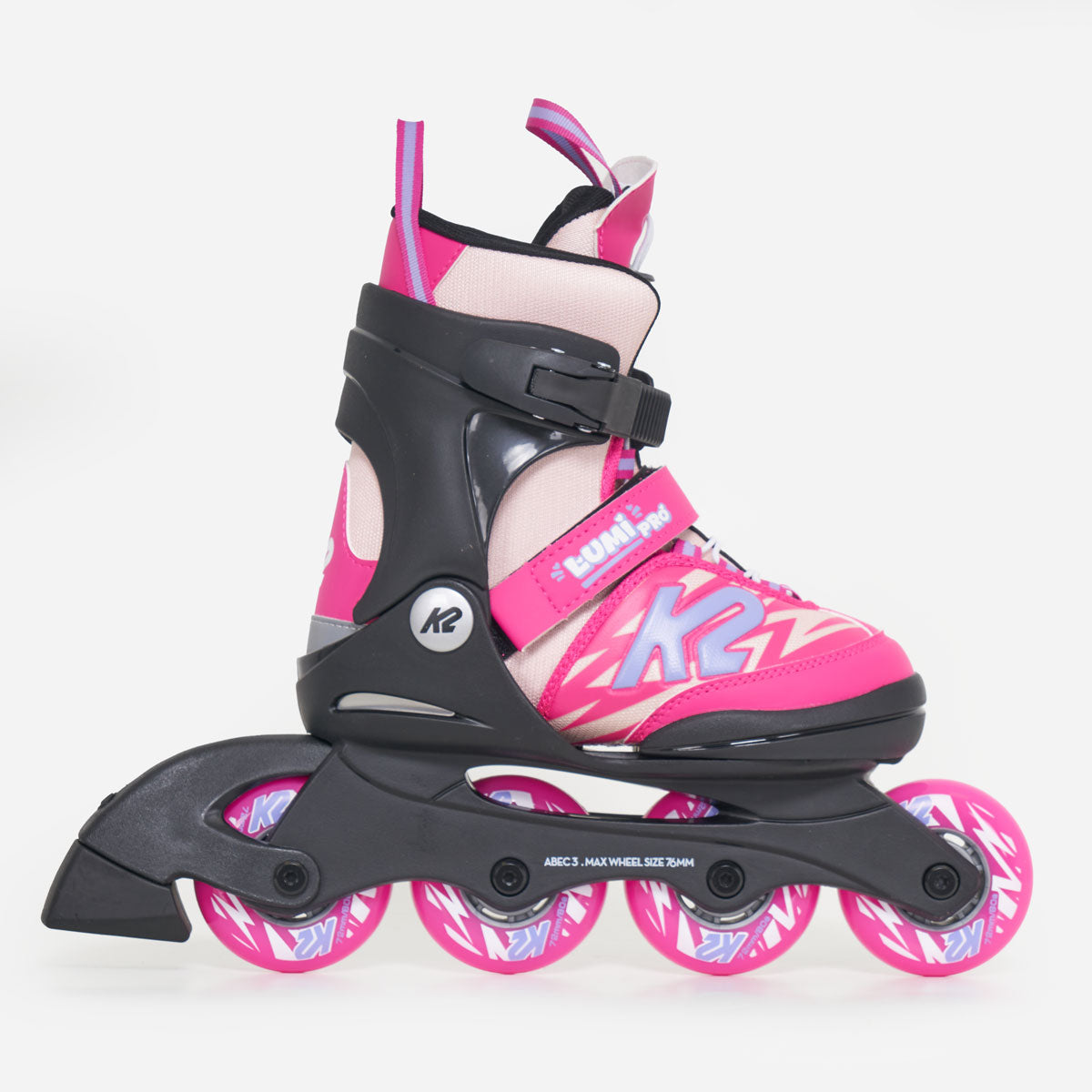 K2 Lumi Pro Adjustable Kids Inline Skates