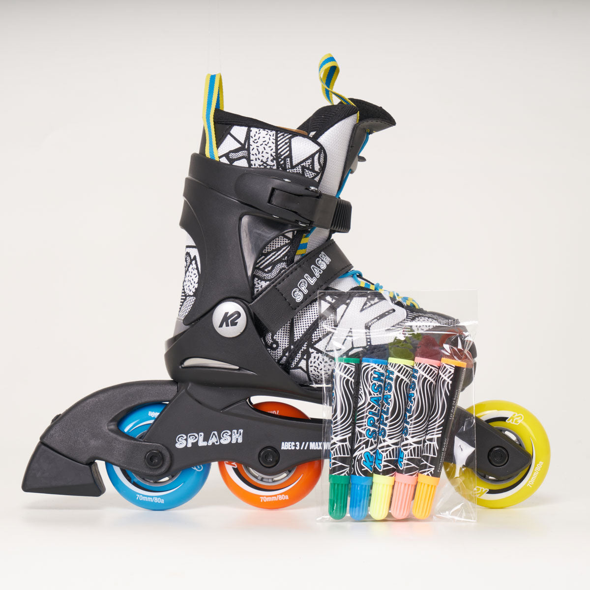 K2 Splash Junior Adjustable Inline Skates - Unisex