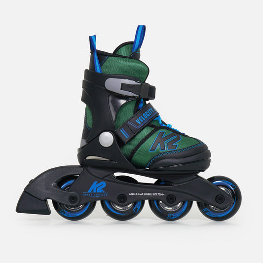 K2 Velocity Boys Adjustable Kids Inline Skates - Blue