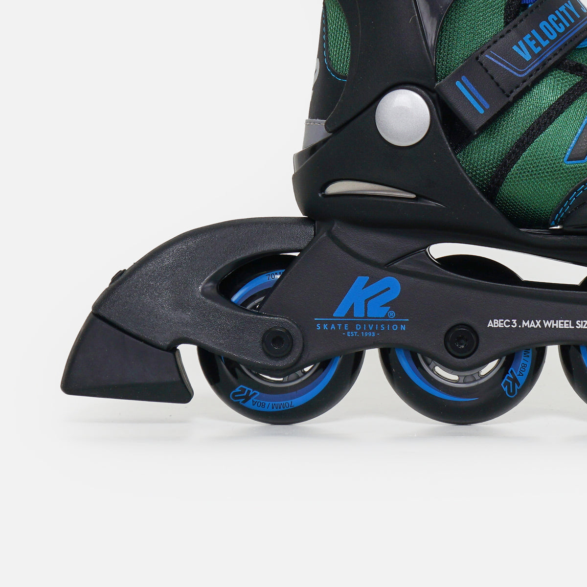 K2 Velocity Boys Adjustable Kids Inline Skates - Blue