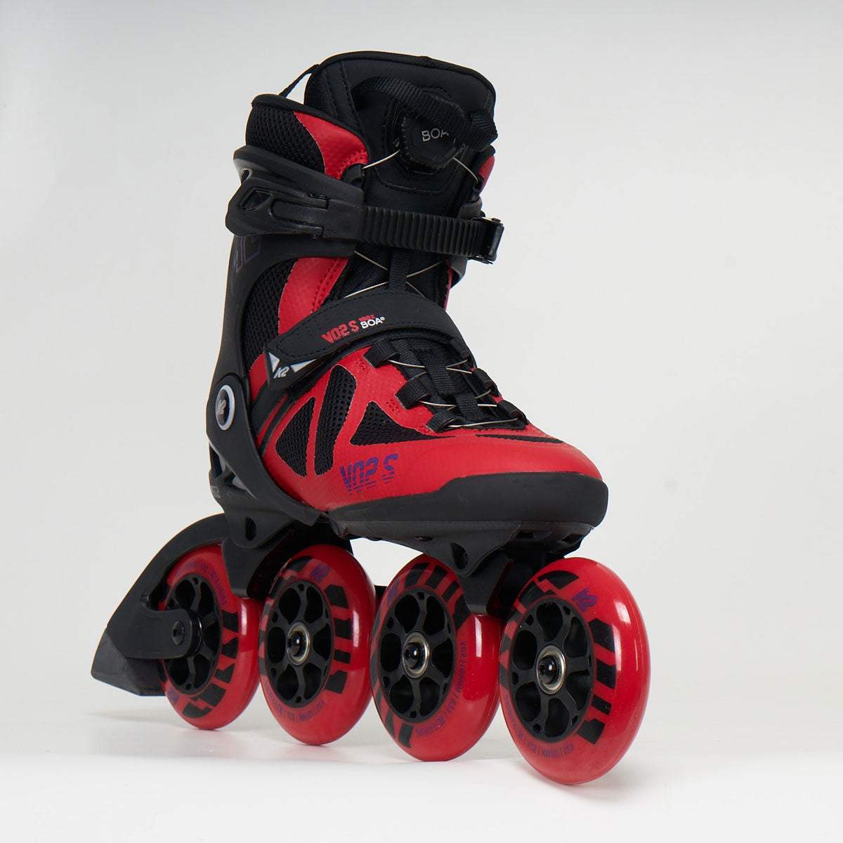 K2 VO2 S 100 Boa Skates - Red