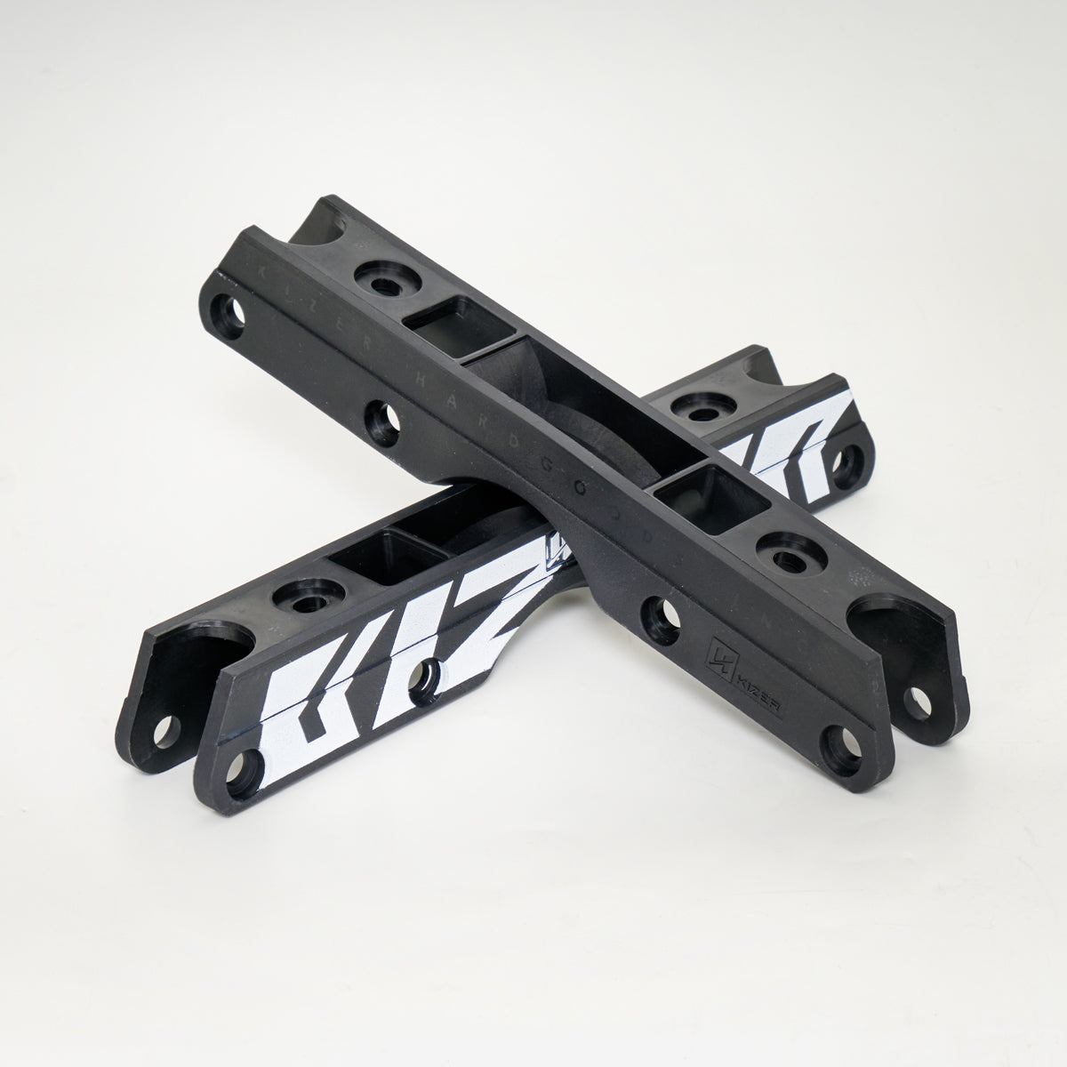 Kizer Fluid IV (Fluid 4) Team Anti-Rocker Frames - Black (inc. Anti-Rocker Wheels & Bearings)
