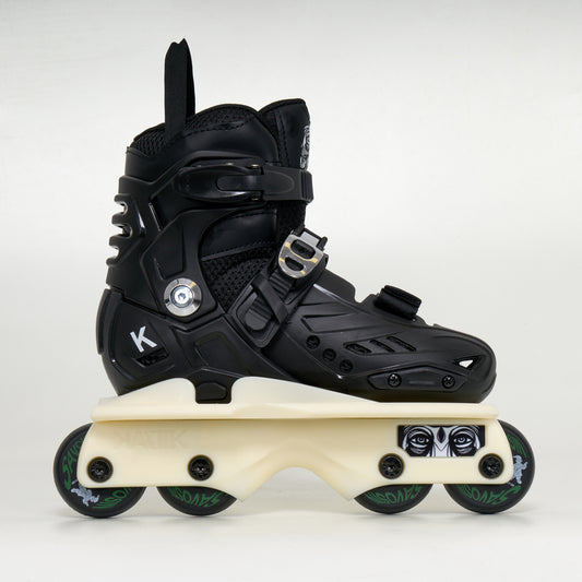Kaltik K Skate Jr With Nylon Flat V1 Frames - Black