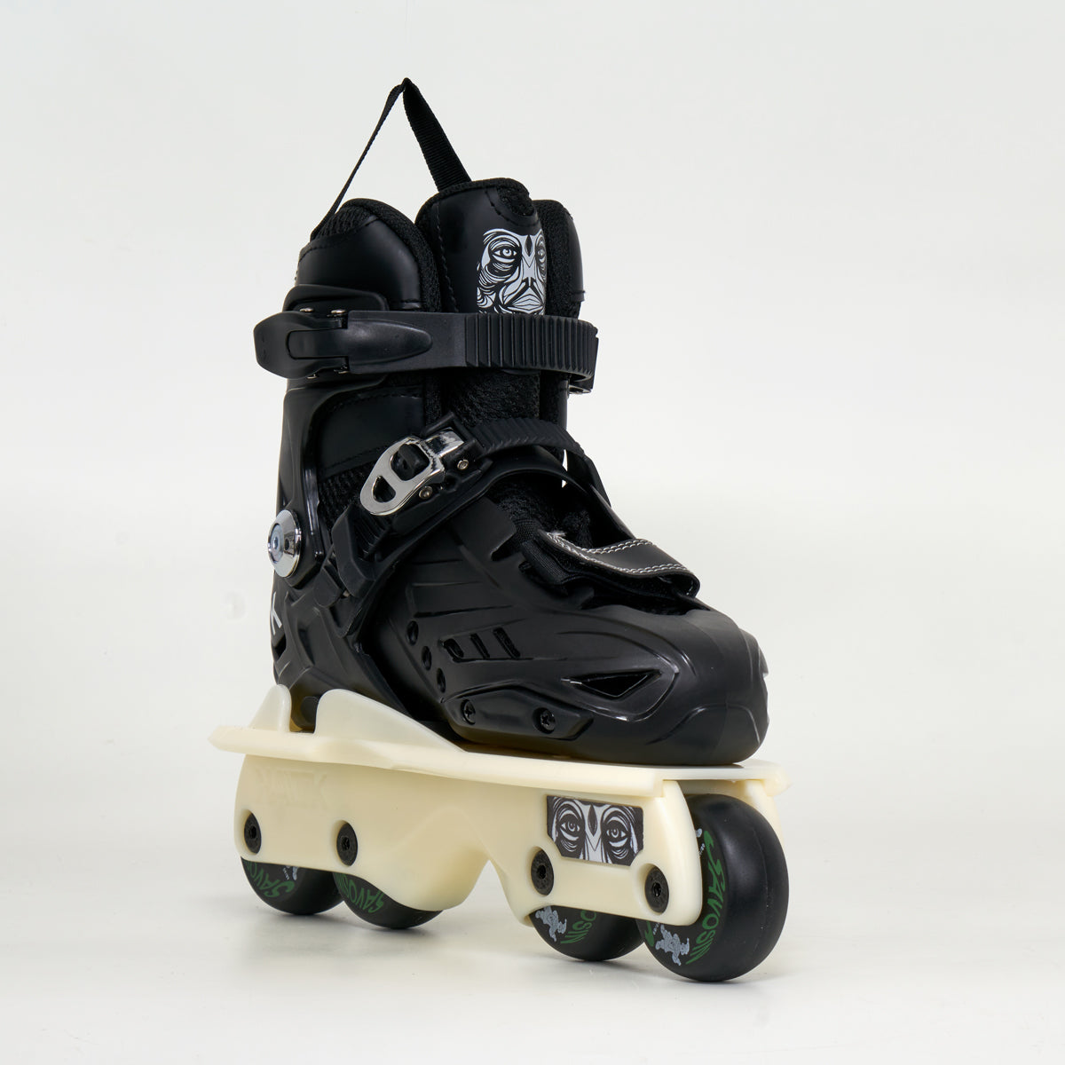 Kaltik K Skate Jr With Nylon Flat V1 Frames - Black