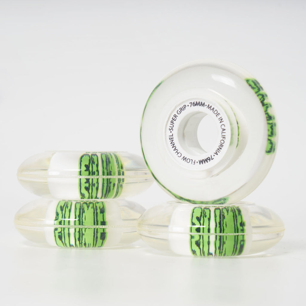 Labeda Slime Wheels - White (Indoor/Hockey) X-Soft - 76mm/80mm (76a ...