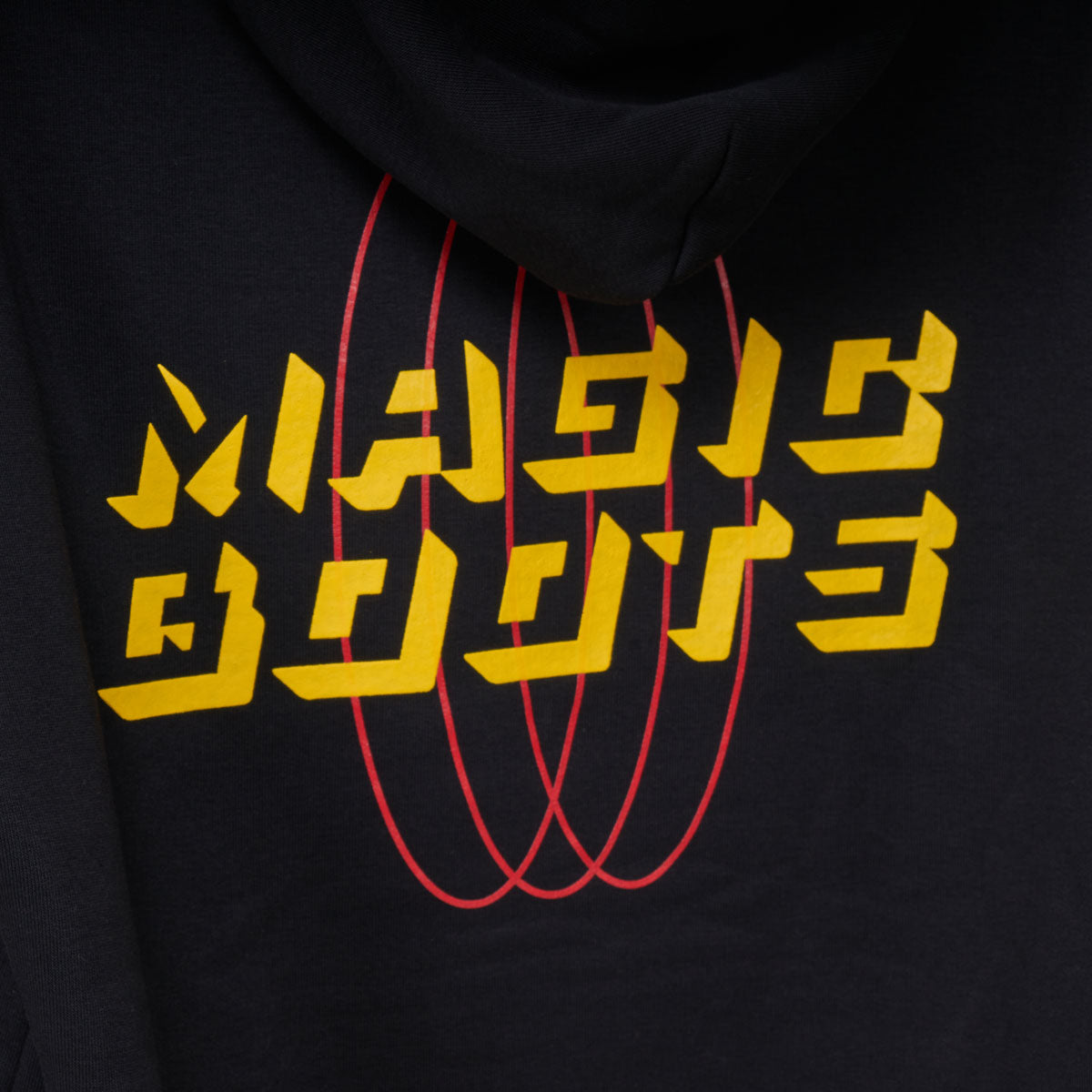 NJ Nils Jansons 'Magic Boots' THE HOODIE - Black