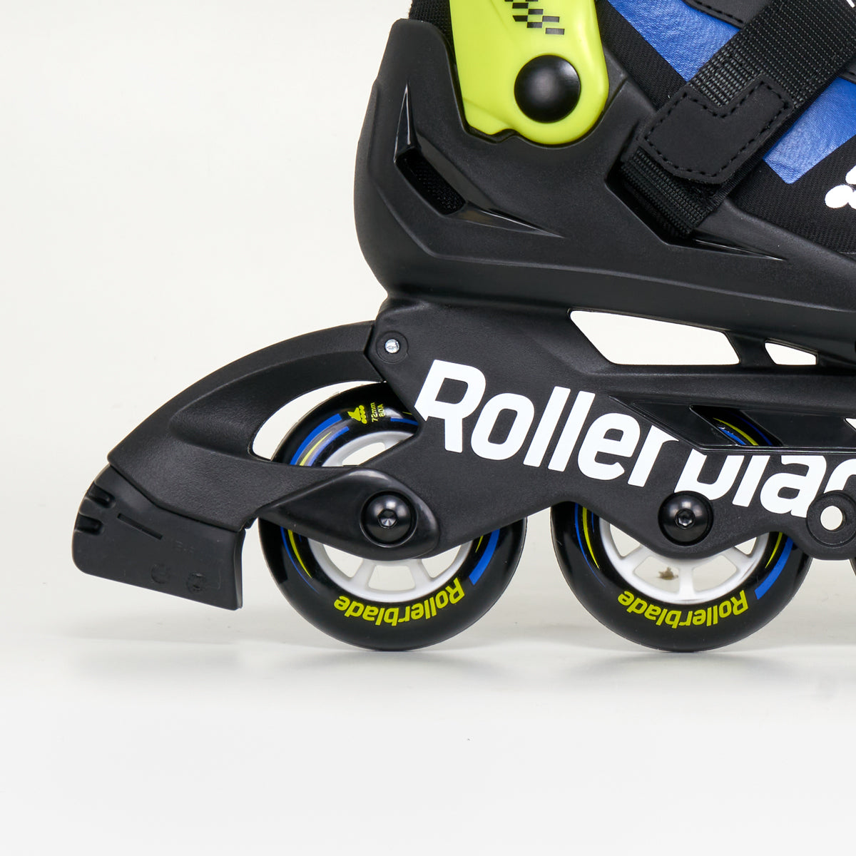 Rollerblade Microblade Junior Adjustable Inline Skates - Black / Blue