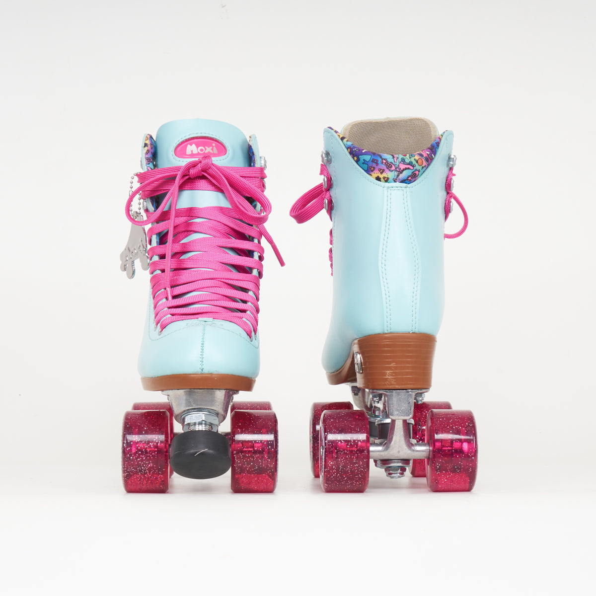 Moxi Beach Bunny Sky Blue Rollerskates - Loco Skates