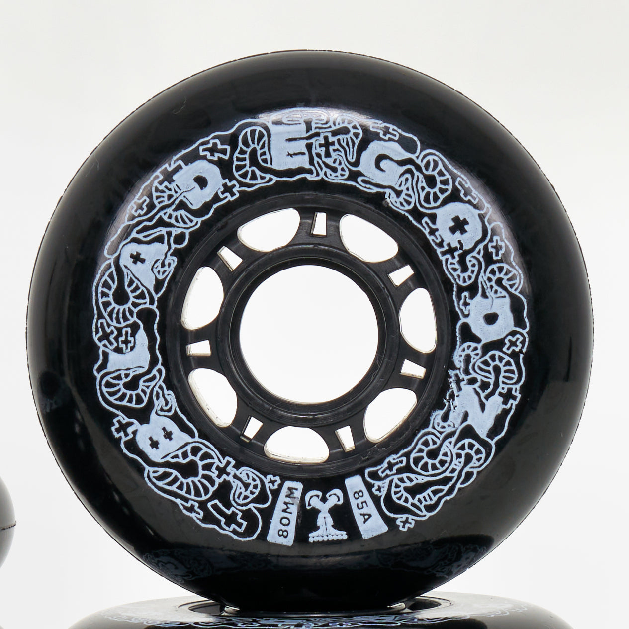 Mushroom Blading 80mm Wheels - Black