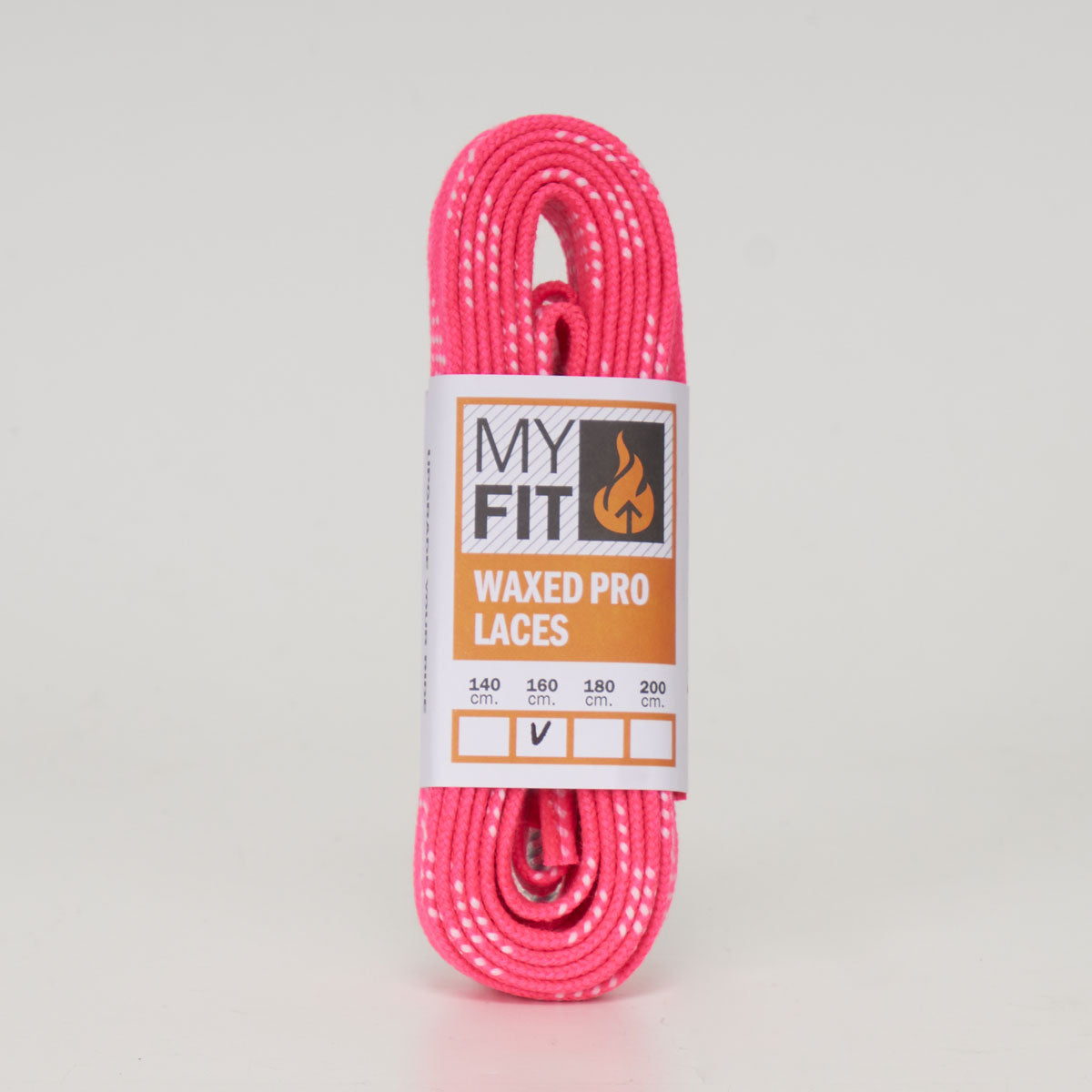 Myfit Waxed Pro Laces - Pink/White – Loco Skates