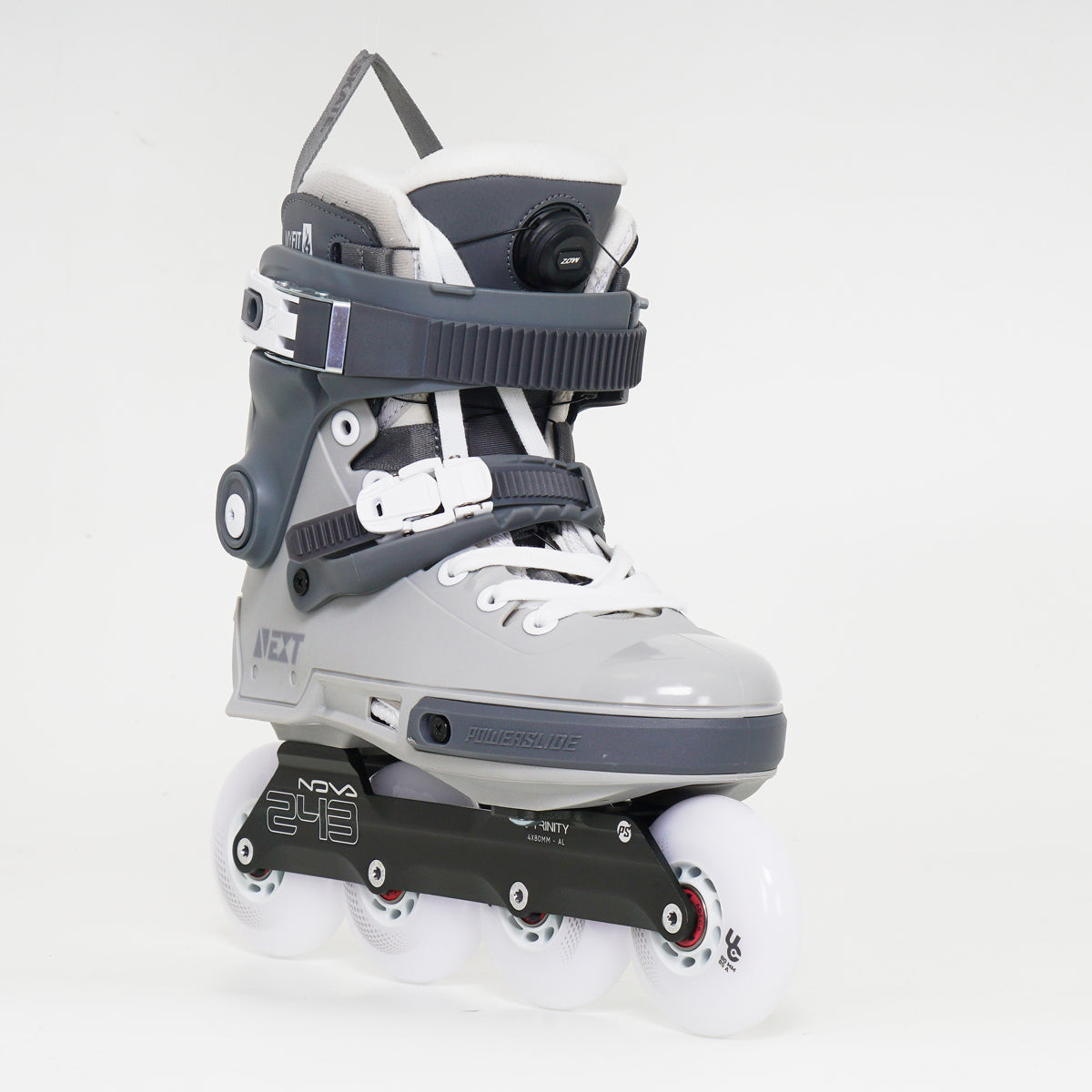 Powerslide Next 80 Inline Skates - Asphalt Grey