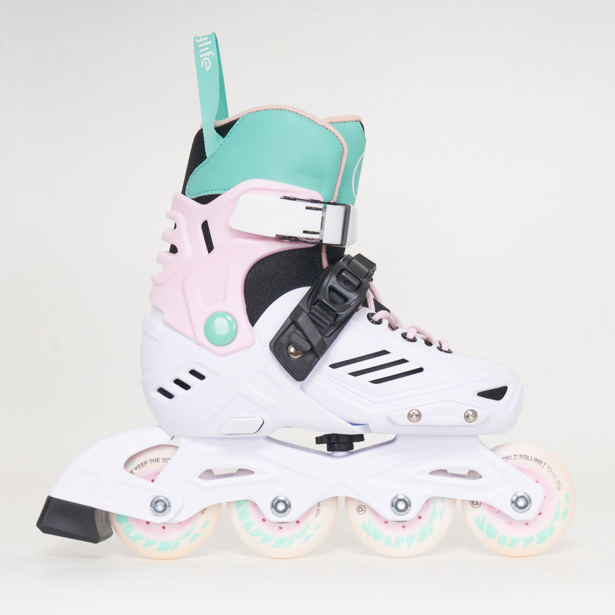 Playlife Khaan Adjustable Kids Skates - Pastel