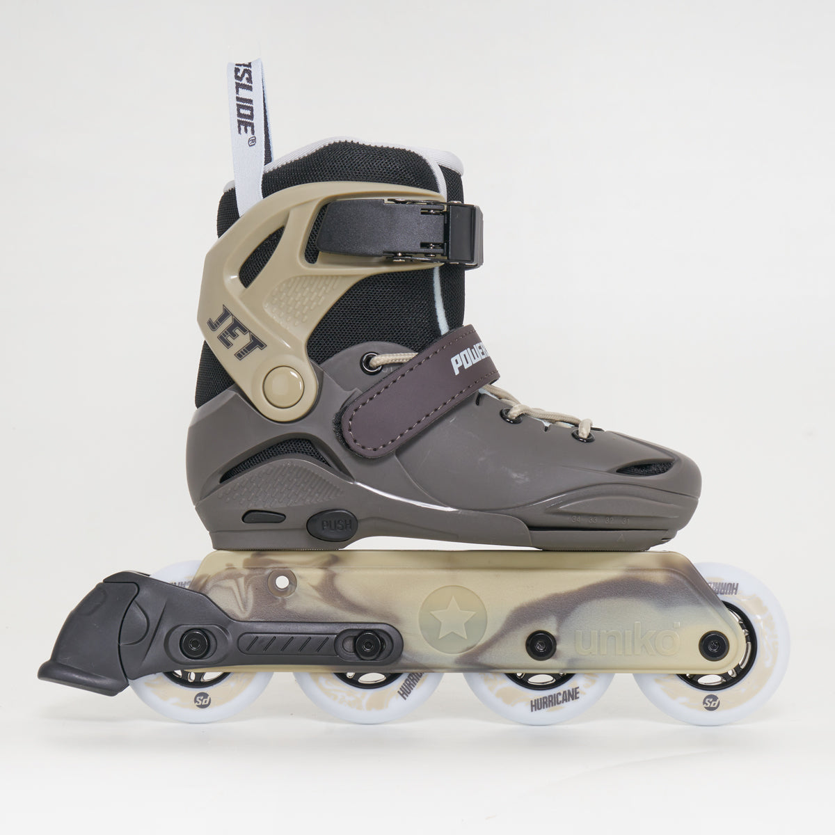 Powerslide Jet Brown - Kids Adjustable Inline Skates