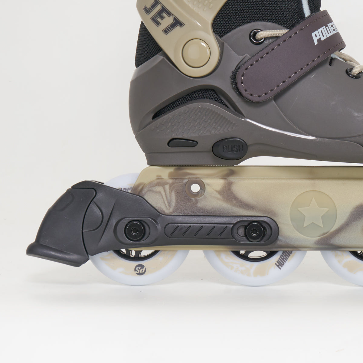 Powerslide Jet Brown - Kids Adjustable Inline Skates