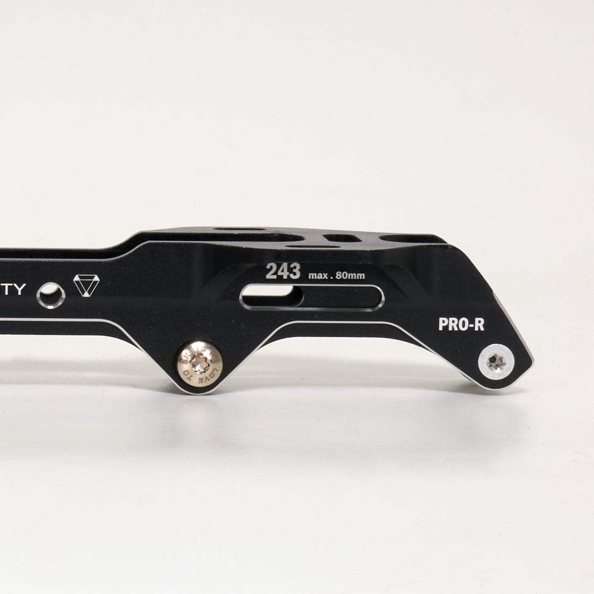Powerslide Trinity Katana 4x80mm Rockered Axle Frames