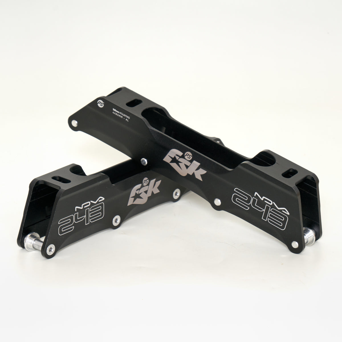 Powerslide Nova 243 Frames - 4x80 - 165 Mount