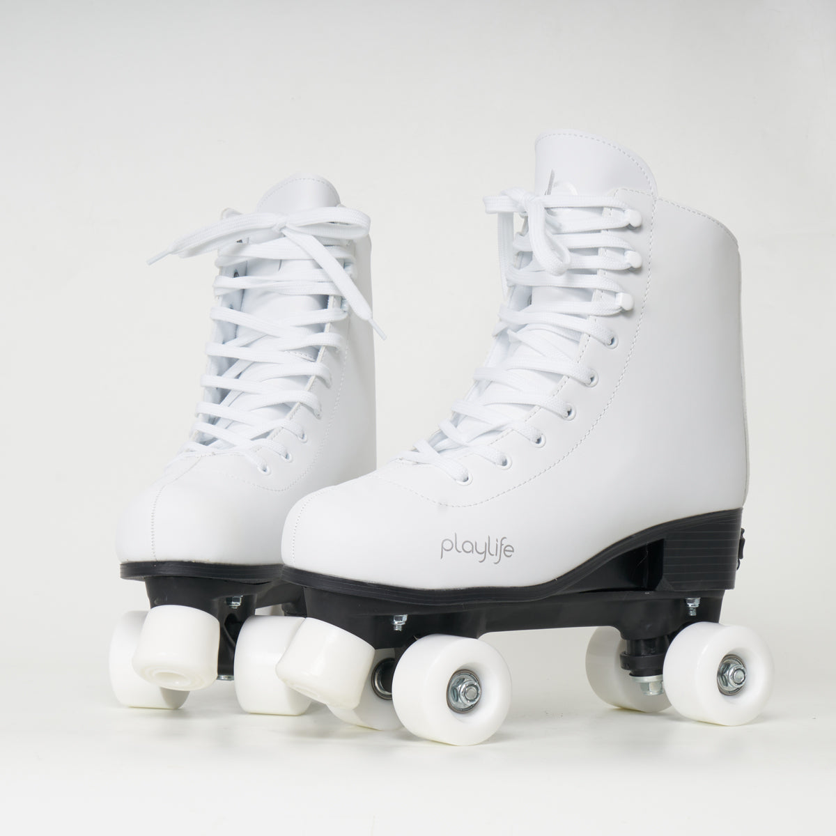 Playlife Kids Classic White Adjustable Skates