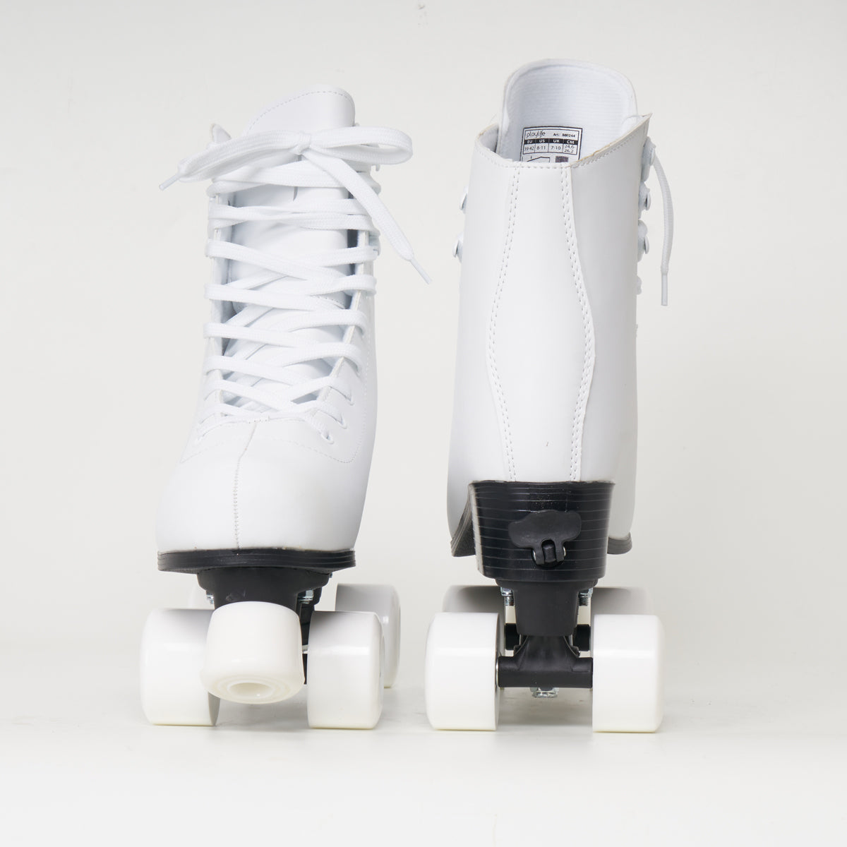 Playlife Kids Classic White Adjustable Skates