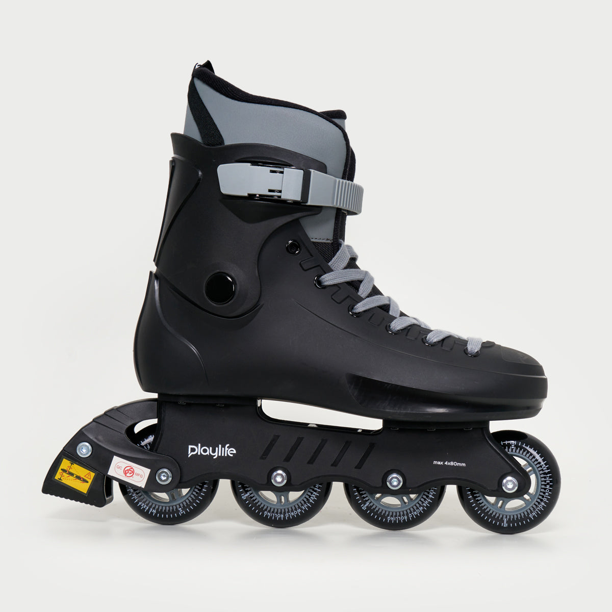 Playlife Rave 80 - Black Inline Skates *Last pair*
