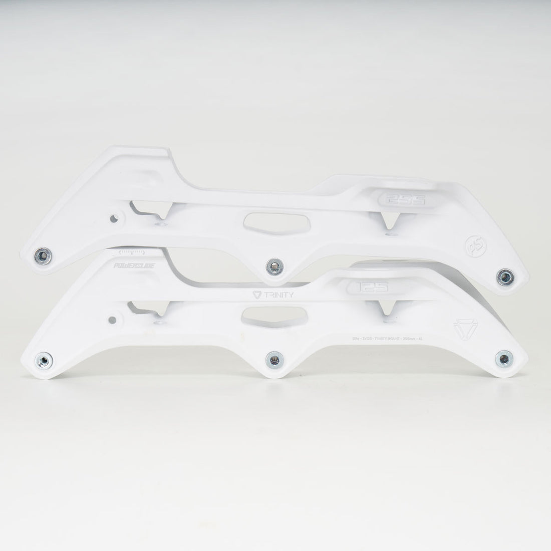 Powerslide Elite Casted Frame, Trinity mount, 3x125, White – Loco Skates