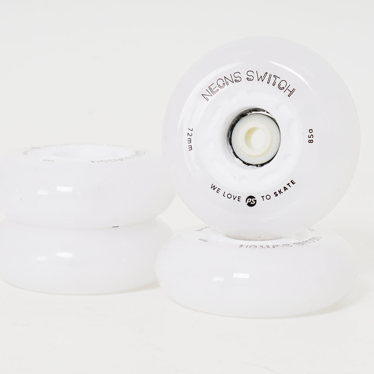 Powerslide Neons Switch 72mm LED - Multicoloured Light-Up Wheels