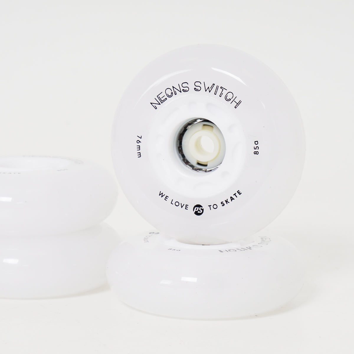 Powerslide Neons Switch 76mm LED - Multicoloured Light-Up Wheels