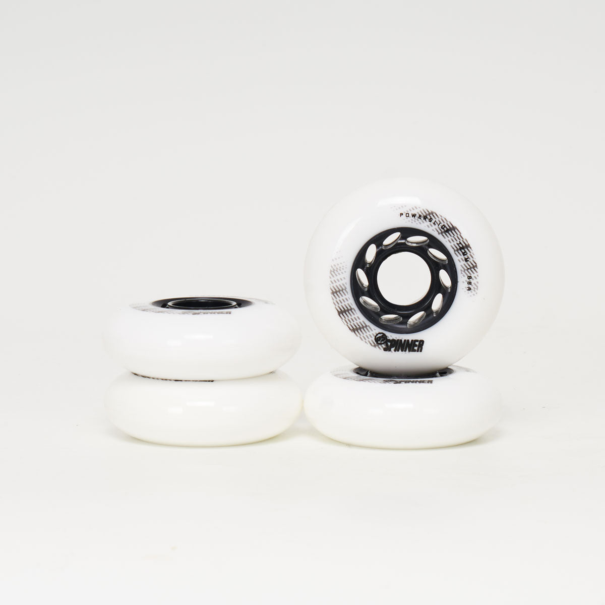 Powerslide Spinner Inline Wheels 100mm/88a - Red Each - Da Klinic Powerslide Spinner Inline Wheels 100mm/88a - Red Each - Da Klinic