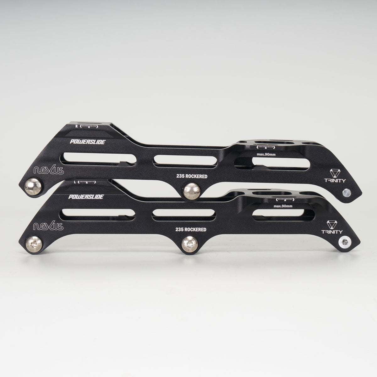 Powerslide Trinity Nexus Rocker 235mm 3x90 - Black Frames
